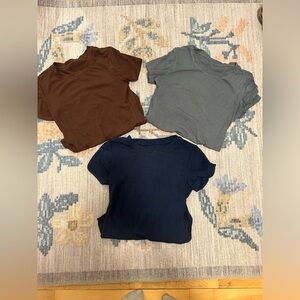 BUNDLE OF 3 - Basic T-Short Body Suite - SOLD